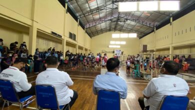 Pembukaan Kejurprov PBSI Kaltim di Bontang - Kalimantan Timur, untuk mencari bibit atlet muda bulutangkis kaltim